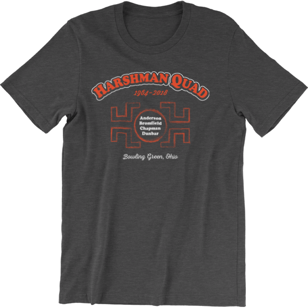 BGSU Harshman Quad Dorm T-Shirt