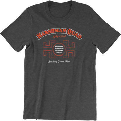 BGSU Harshman Quad Dorm T-Shirt
