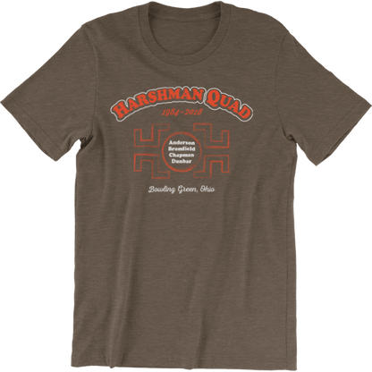BGSU Harshman Quad Dorm T-Shirt
