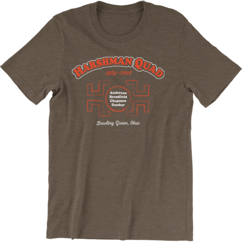 BGSU Harshman Quad Dorm T-Shirt