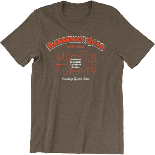 BGSU Harshman Quad Dorm T-Shirt