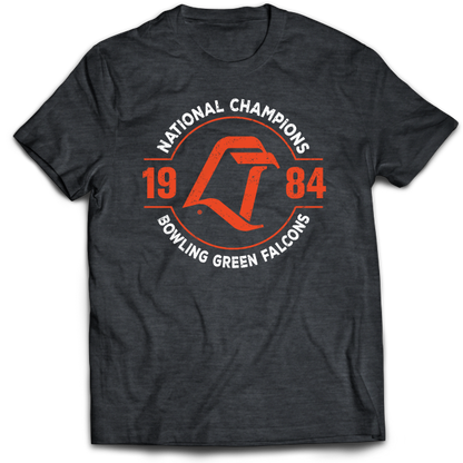 Vintage BGSU "LT" Logo 1984 National Hockey Champions T-Shirt