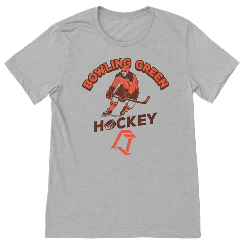 BGSU Falcons Hockey Vintage LT Logo T-Shirt