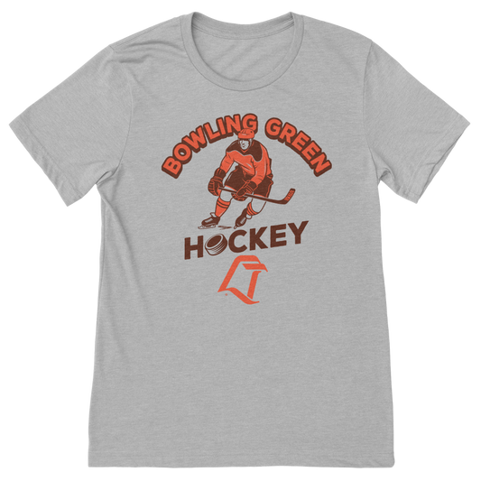 BGSU Falcons Hockey Vintage LT Logo T-Shirt