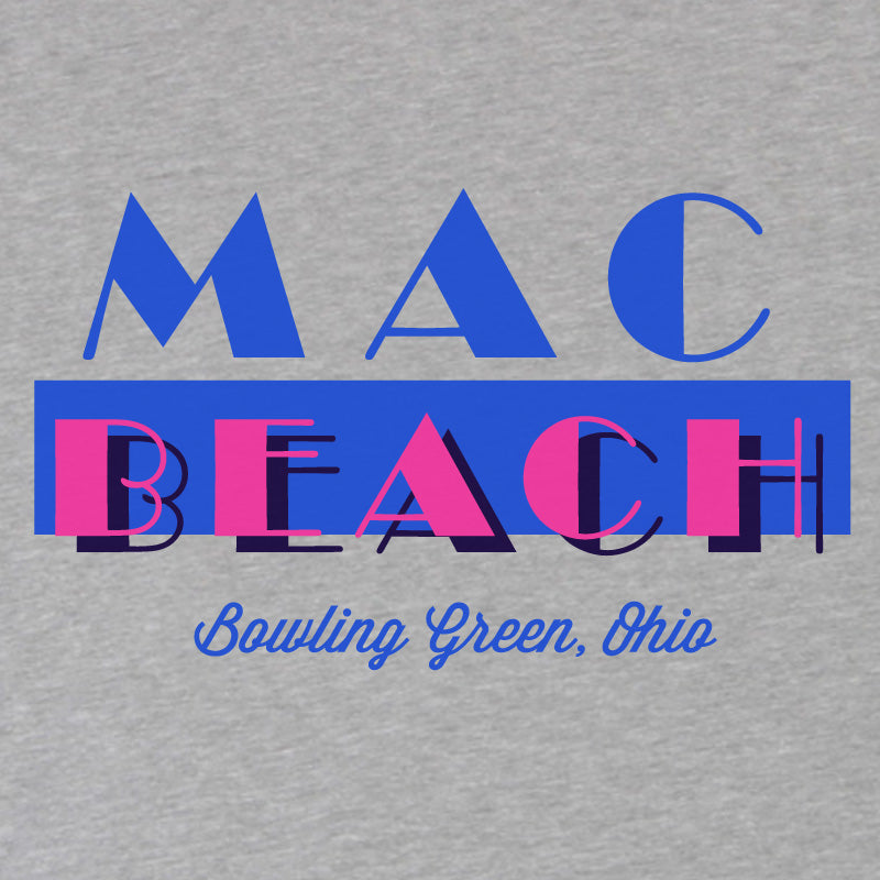 Bowling Green Ohio MAC Beach T-Shirt