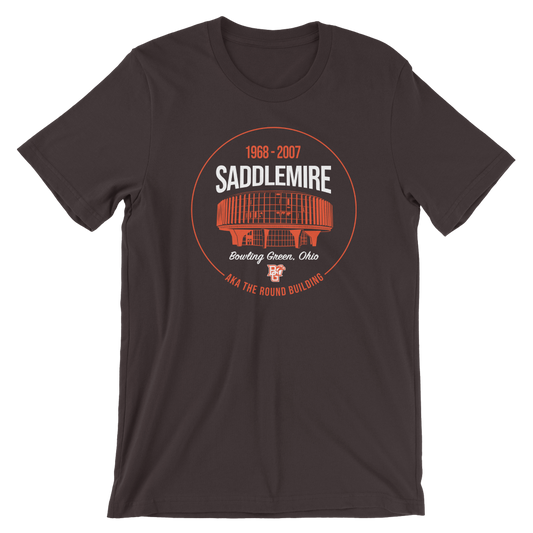 BGSU Saddlemire Student Services Building T-shirt