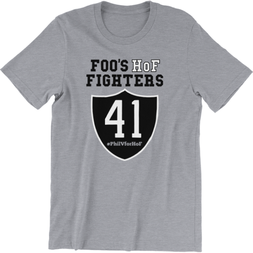 Phil Villapiano Hall of Fame Rally T-Shirt