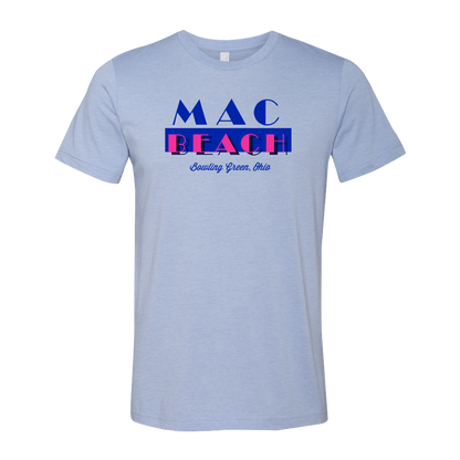 Bowling Green Ohio MAC Beach T-Shirt